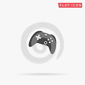 Joystick flat vector icon