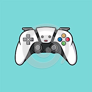 Joystick Game controller Console Joypad Isolated Vector