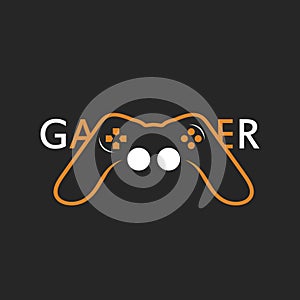 Joystick Game Controller Logo Icon