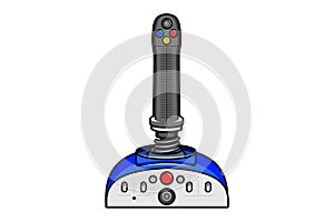 Joystick icon. Isolated joystick device