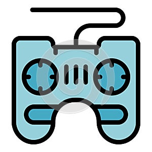 Joystick icon vector flat