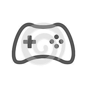 Joystick video game controller vector icon