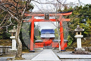 JP Kyoto Arashiyama red gate