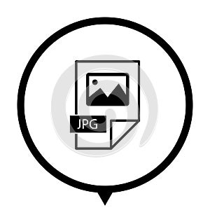 Jpg icon for web design