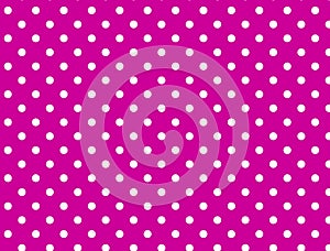 Jpg. Pink Background with White Polka Dots