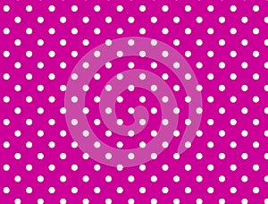 Jpg. Pink Background with White Polka Dots photo