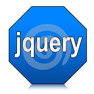 Jquery Web language Programming for web designing Logo Monogram symbol