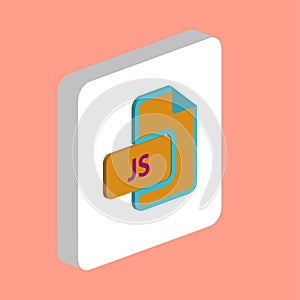 JS computer symbol