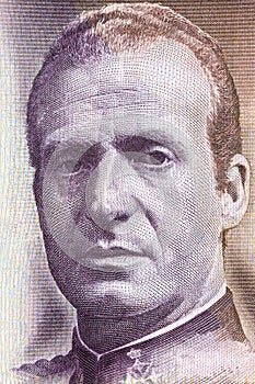 Juan Carlos I of Spain portrait