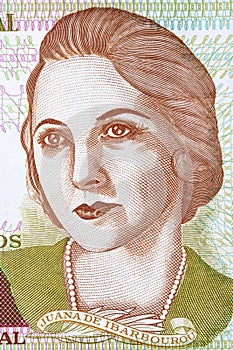 Juana de Ibarbourou a portrait photo