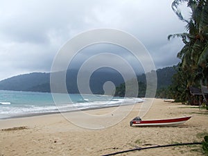 Juara Beach near Tioman jungle