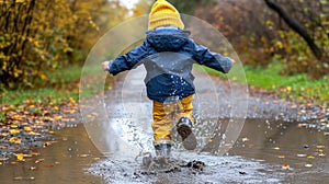 A jubilant water splash