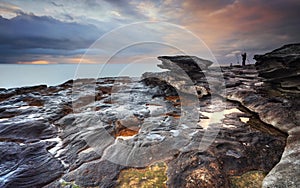 Jubilation skies at South Curl Curl photo