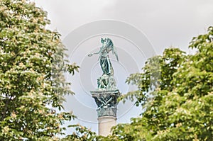 Jubilee Column at Castle Square in Stuttgart, Germany