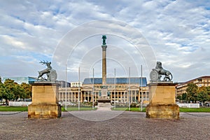 Jubilee column, Stuttgart, Germany