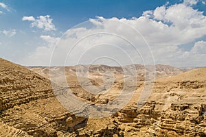 Judaean Desert in the Holy Land, Israel