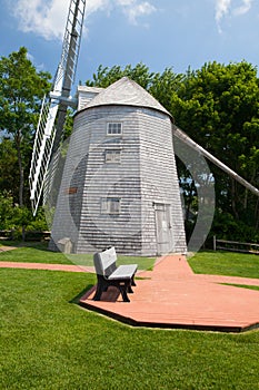 The Judah Baker Windmill in South Yarmouth, USA