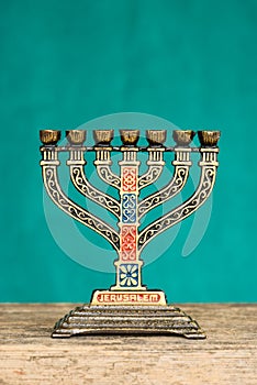 Judaica menorah