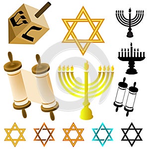 Judaism elements photo