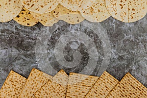 Judaism religious on jewish matza passover