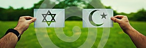 Judaism vs Islam belief photo