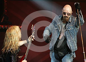 Judas Priest performs in concert