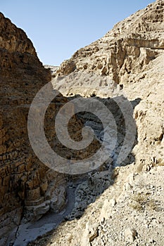 Judea desert mountain landscape, Israel