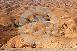 Judean desert landscape