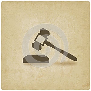 Judge or auctioneer hammer