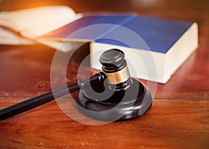 The judge gavel,Hammer of justice