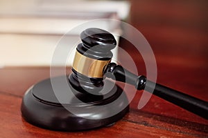 The judge gavel,Hammer of justice