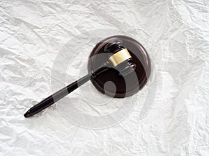 The judge gavel,Hammer of justice