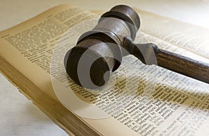 Judge's gavel; Divorce