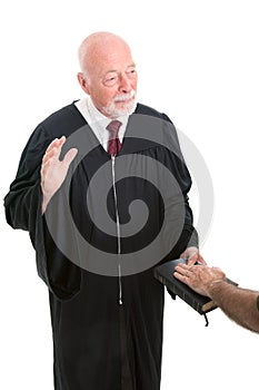Judge - Swearing In photo