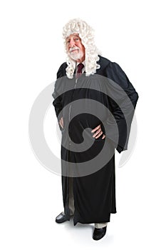 Judge in Wig - full body