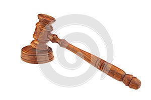 Judges or Presiding Officer or Auctioneers Hardwood Gavel