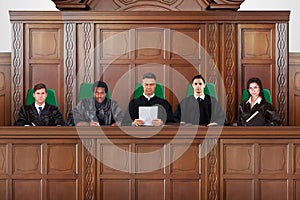 Judges At Trial Hearings photo