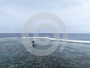 Judging Tower At Teahupoo photo