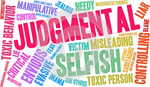 Judgmental Word Cloud