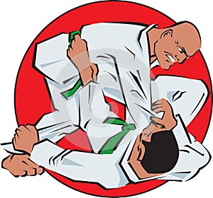 Judo fight photo