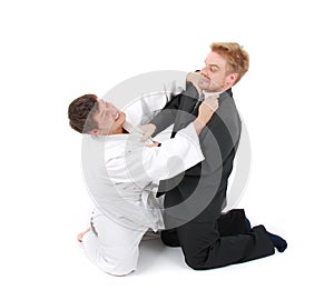 Judoist vs businessman