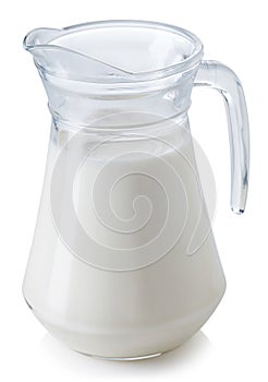 Jug of fresh milk