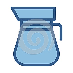 jug line vector icon which can easily modify or edit