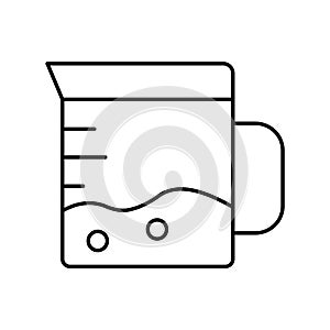 Jug vector icon which can easily modify or edit.