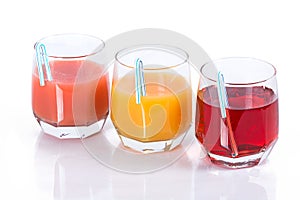 Juice of different colors