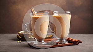 Juice in a glass with beautiful portrait