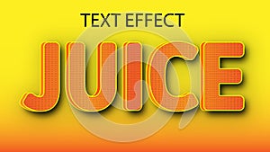 Juice text effect eps file digital download