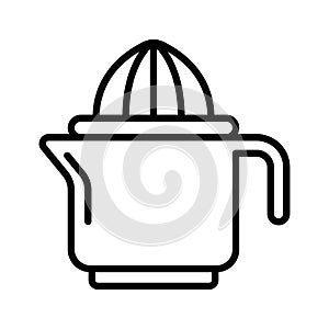 Juicer Squeezer Icon Vector On Trendy Design