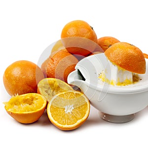 Juicing Oranges photo