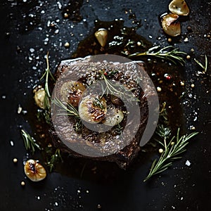 Beef steak, Generative AI